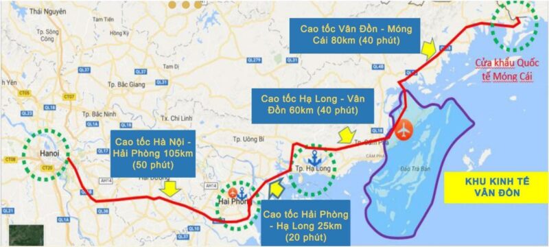 Vân Đồn - Móng Cái: Cao tốc duy nhất kết nối 3 sân bay, tạo đòn bẩy cho BĐS Quảng Ninh tỏa sáng